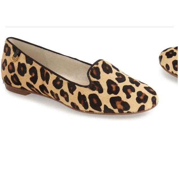 UGG Shoes - UGG | “Blyss” Leopard Loafer W/ Calf Hair Size 8